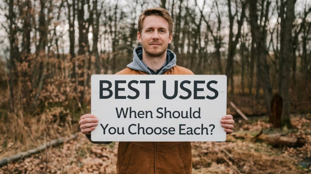 Best Uses - When Should You Choose Each?